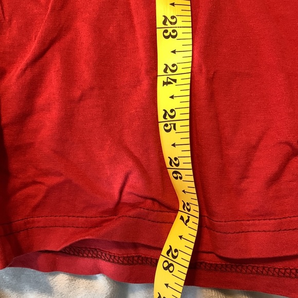 G STAR RAW red tshirt size large originals D 301 four barrel short sleeves - Picture 7 of 8